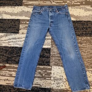 Levi's Classic Straight Denim Jeans - Blue